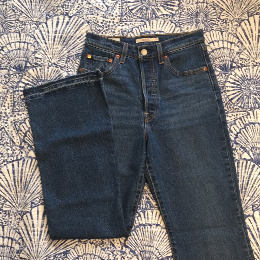 Levi’s Ribcage Bootcut Medium Blue